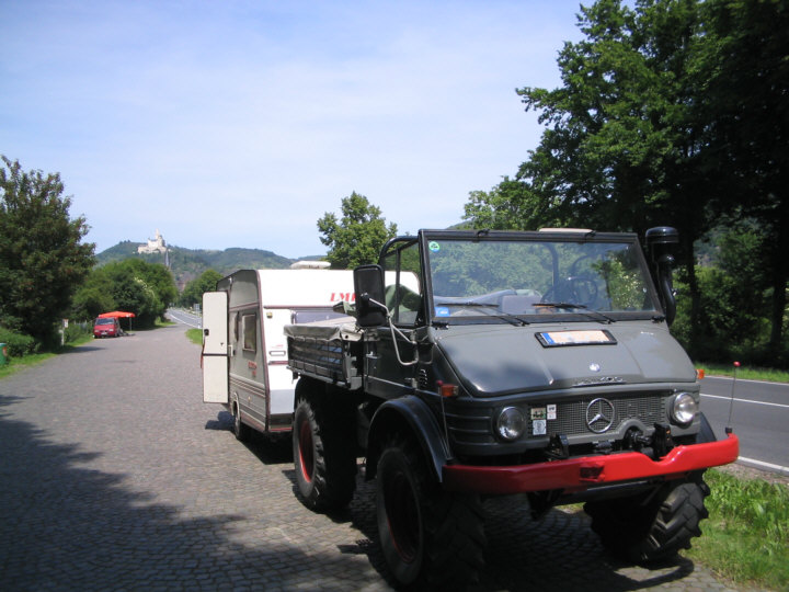 U406 auf dem Weg zu Misammer 2006