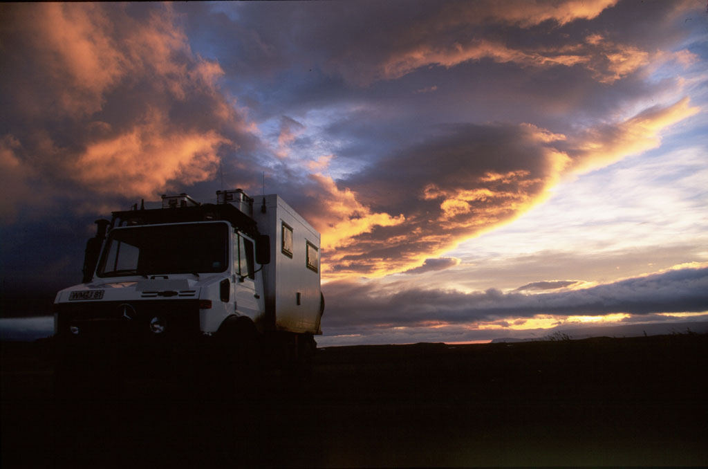 Unimog Sunset