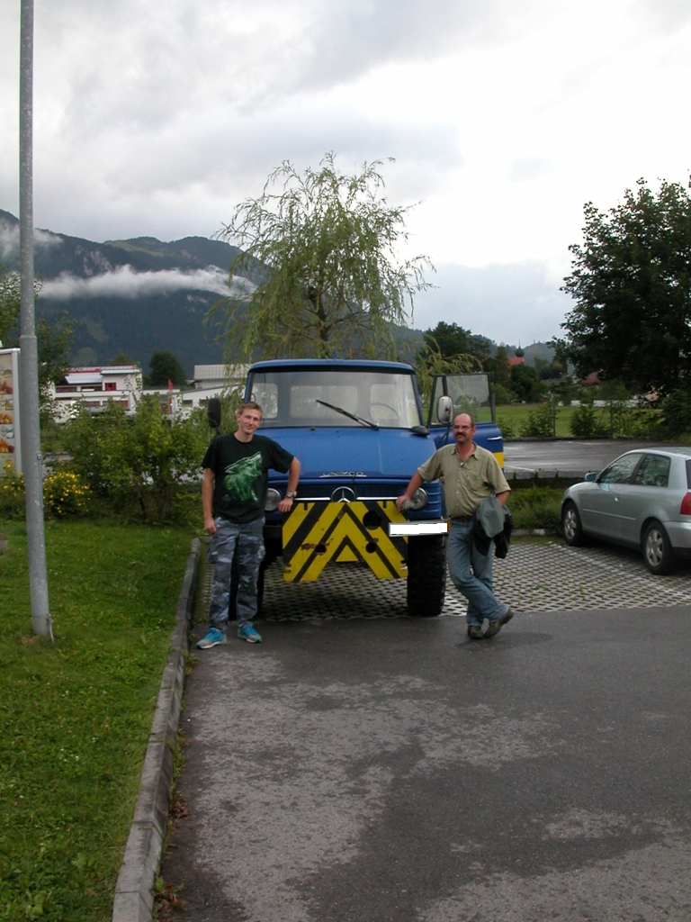 Mein Freund Arnulf und mein Bruder Hansjörg ...