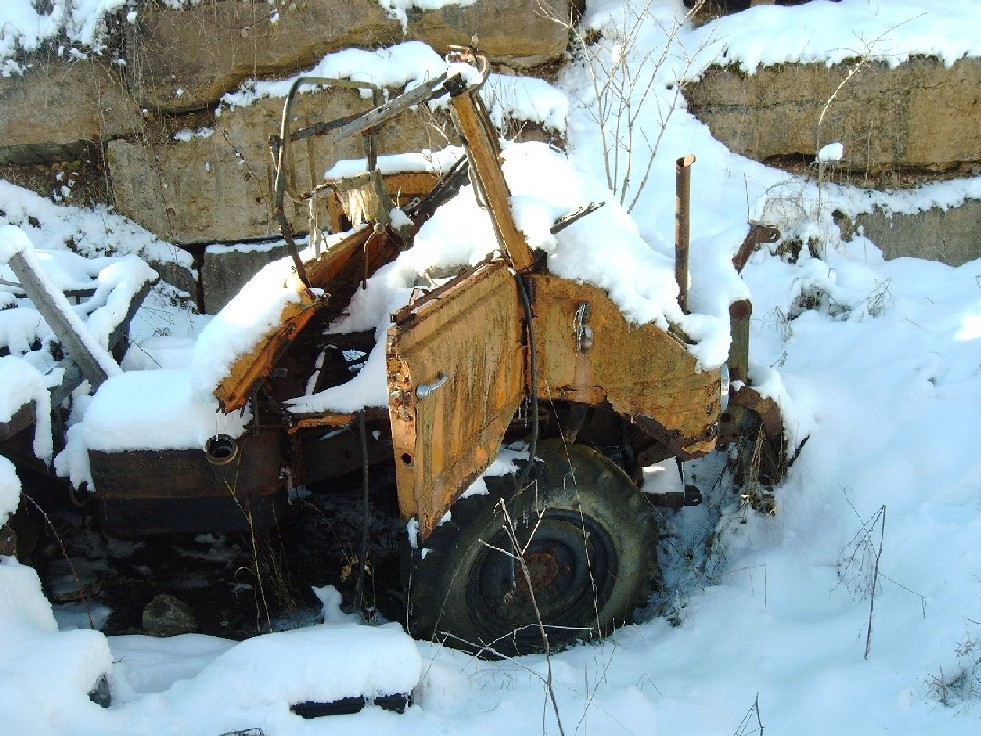 Unimog im Schnee