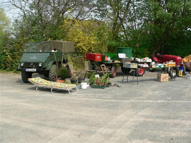 Sondereinsatz 411 & Porsche Junior beim Flohmarkt