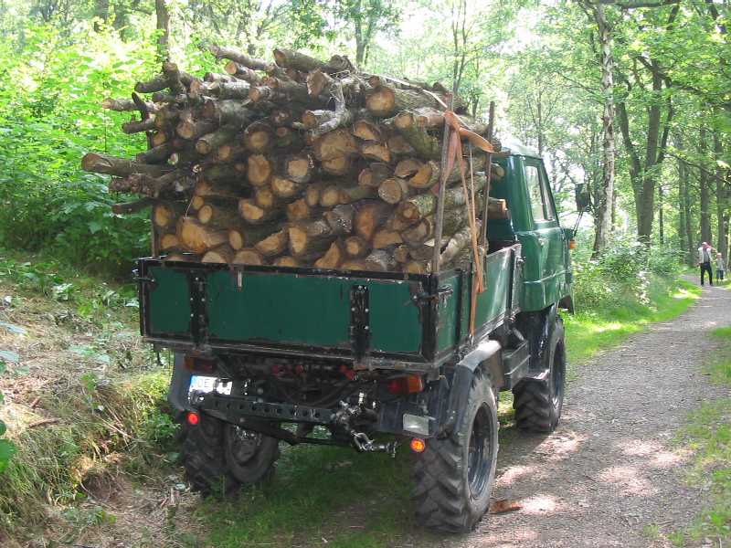 Holz fahren