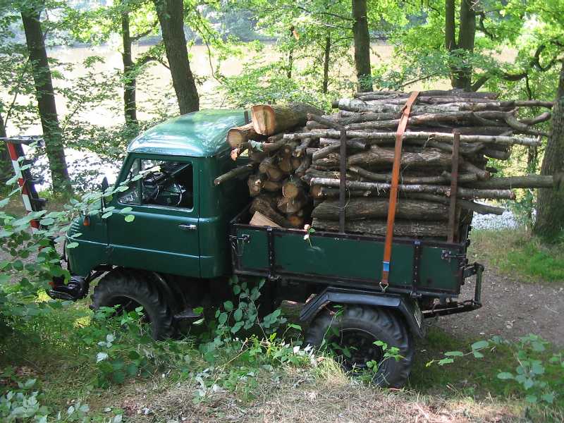 Holz fahren