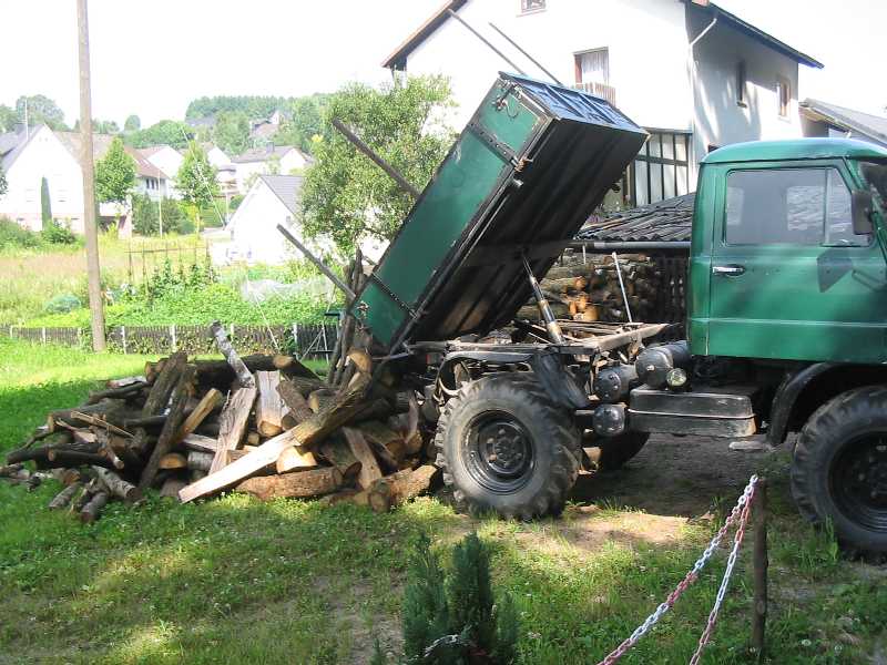 Holz fahren