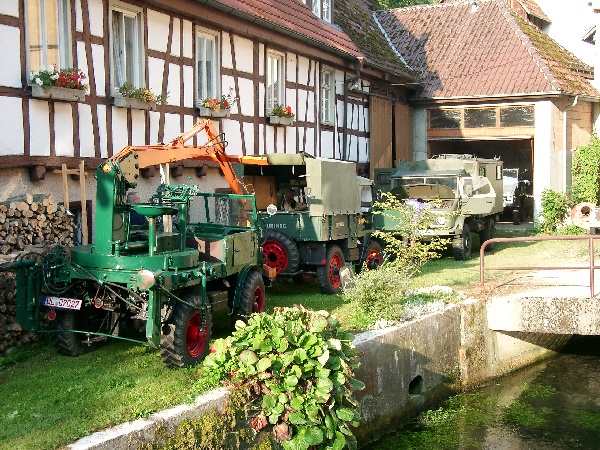 Die Tour in Blaubeuren: Morgenstimmung.