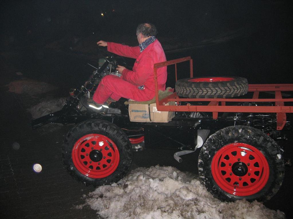 Erste Fahrt nach Winterschlaf