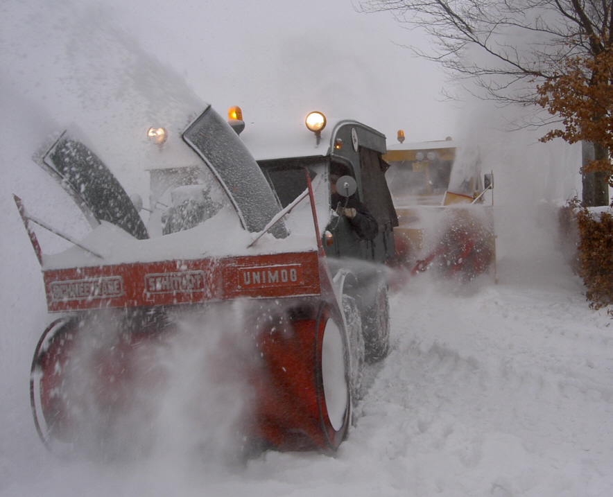 Unimog im Schnee