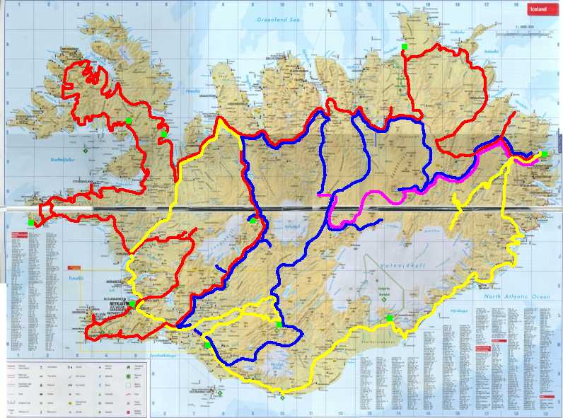 ICELAND done and planed