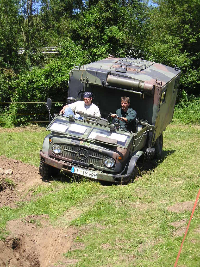 Unimog am Anschlag