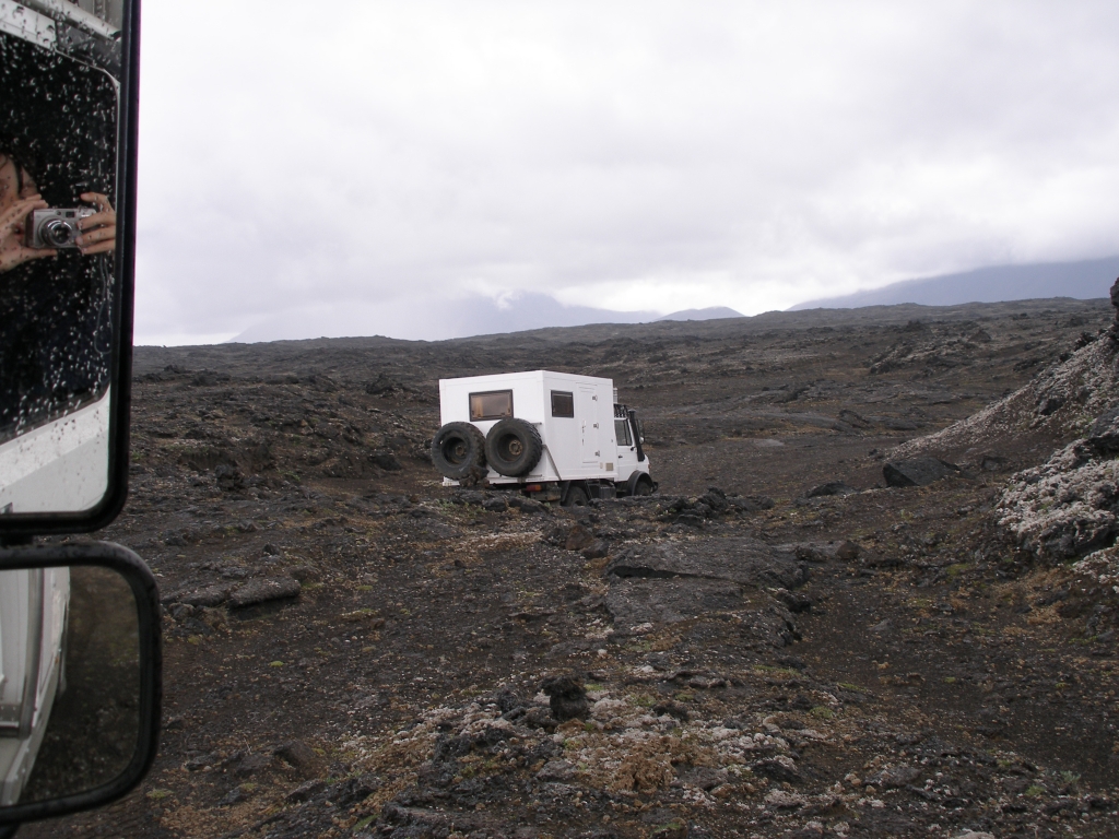 Lavafeld in Island