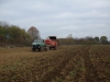 Unimog mit Heywang Miststreuer