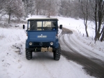 Unimog bei der Fohlenweide