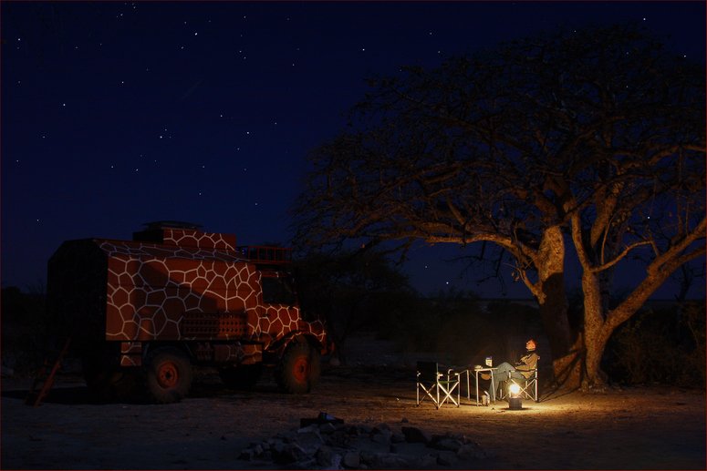 mein Mann, sein Unimog und Afrikas Sterne