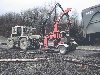 1300er mit Starchl Mk50 Holzhäcksler