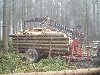 Anhänger mit Kran Anhänger mit Kran