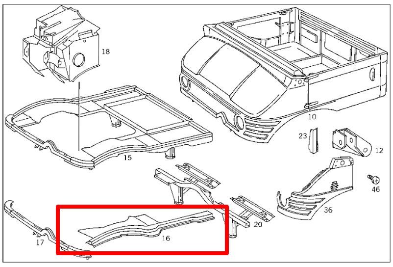 Längsträger A4166105810 A4166105910.JPG