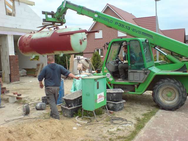 Vom AnhÃ¤nger in die Garage