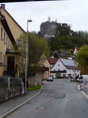 auf zum 25% Berg in Streitberg