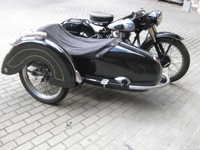 NSU OSL 251 BJ 1951 fahrbereit und angemeldet.