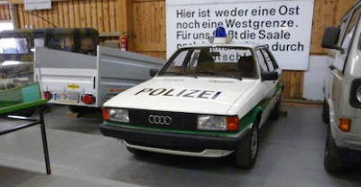 der alte 80ziger Audi - noch in Top-Zustand