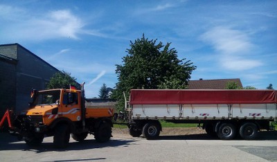 Unimog mit 3 Achser