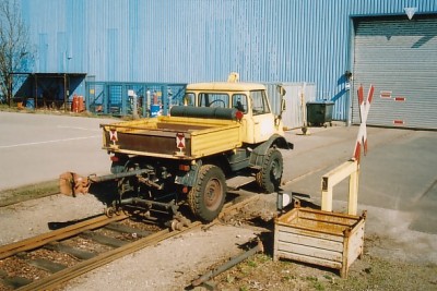 2-Wege-Unimog U406 am 22.03.2020